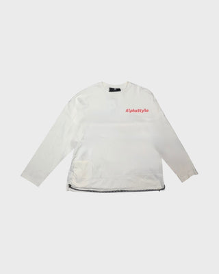 Hesse Side Ruched Tee - Bone