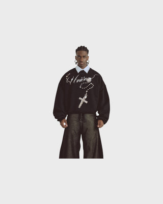 Santa Unión Our Tie to The Heavens Sweatshirt - Black