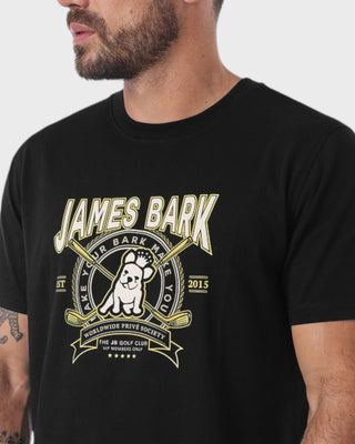 Men Golf Club Graphic Tee - Black Beauty