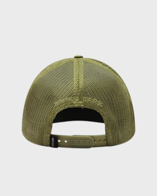Rubber Patch Recycled Trucker Cap - Swamp