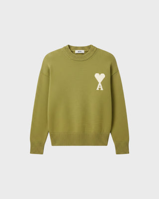ADC Crewneck Sweater - Matcha/Ecru