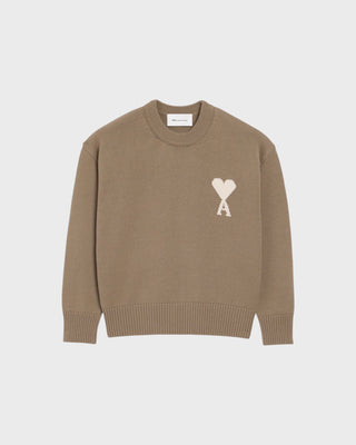 ADC Crewneck Sweater - Beige Taupe/Ecru