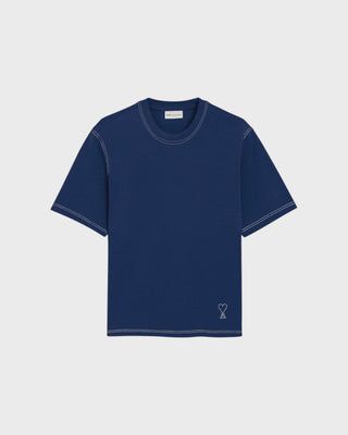 SS ADC Topstitched TShirt - Encre