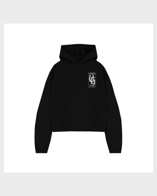 Line UG Frame Boxy Fit Hoodie Black
