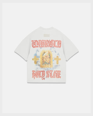 Holy State The Savior Boxy Fit Tshirt White