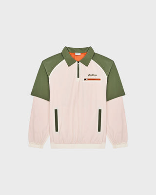 MARINA WINDSHIRT CREAM / OLIVINE