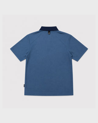 FAIRWAY HEX POLO SLATE