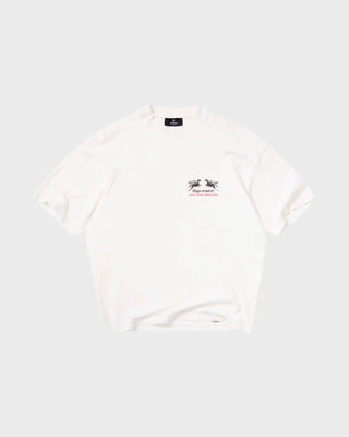 24 Hour Service T-Shirt - Flat White
