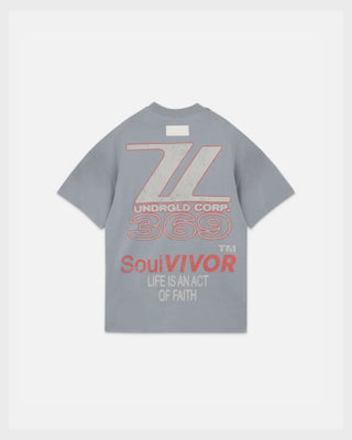 Act 1 Racer Tshirt Light Gray