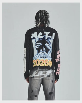 Act 1 Heal Long Sleeve Tshirt Black