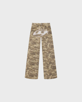 W Act 1 UG Star Wide Jean - Light Cammo