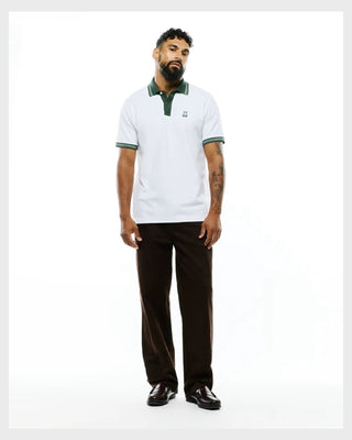 JAYDON PIQUE POLO WHITE
