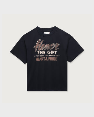 HEART & PRIDE TEE BLACK