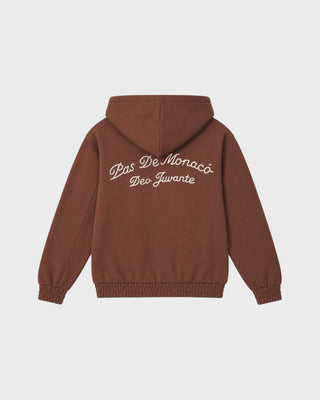 HURON ZIP HOODIE MOCHA
