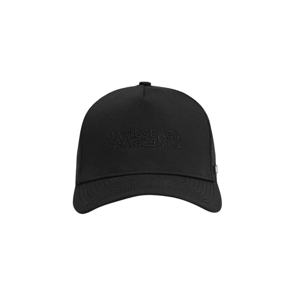 Reverse Logo Recycle Cap - Black