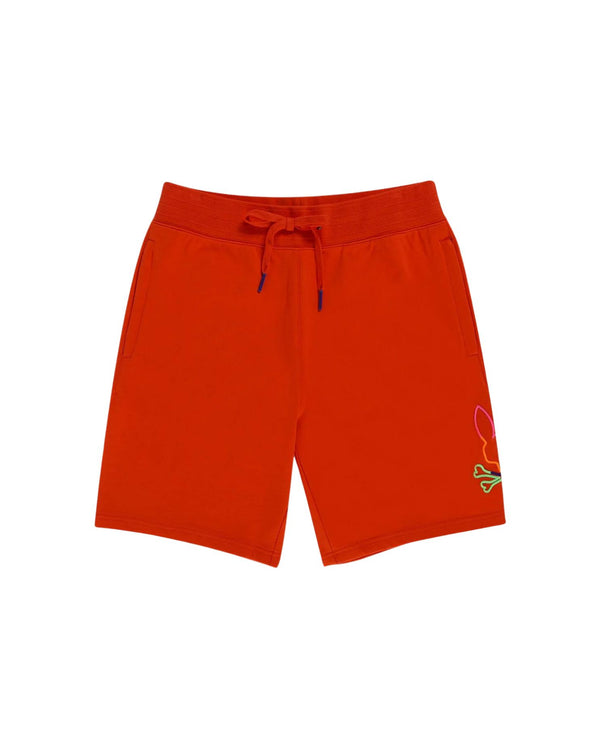 Mens Leo Bunny Shorts - Red Spice