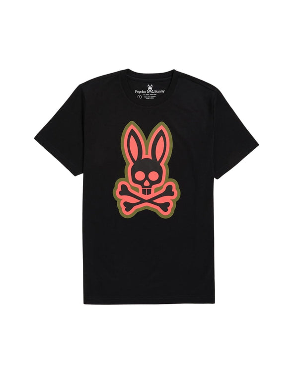 Kid's Patchin Bunny Logo Tee - Black