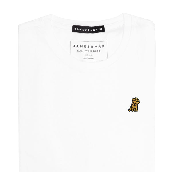 Mens Crew Neck  Jersey T-shirt - White A36