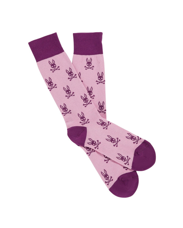 Mens Dress Sock- Wild Rose