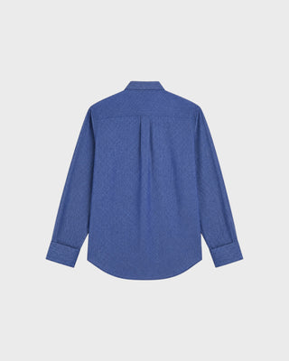 SHIRT EINSTEIN DOT PAISLEY - BLUE