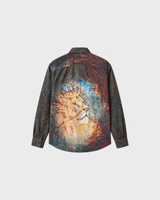 SHIRT FIBONACCI ROYAL LION - BLACK