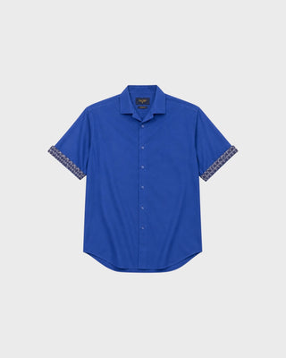 Z DRESS SHIRT SS - SOLID NAVY