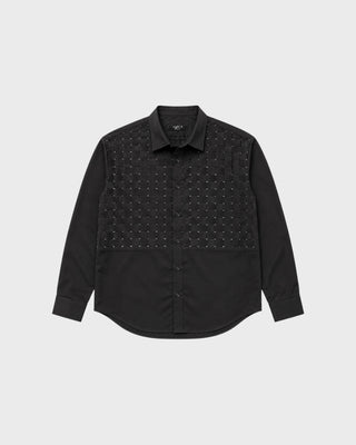 LONG SLEEVE SHIRT - BLACK