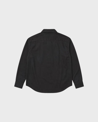 LONG SLEEVE SHIRT - BLACK