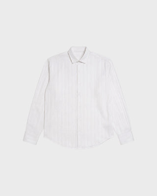 SHIRT L/S - ROYAL STITCH JACQUARD WHITE M-23364