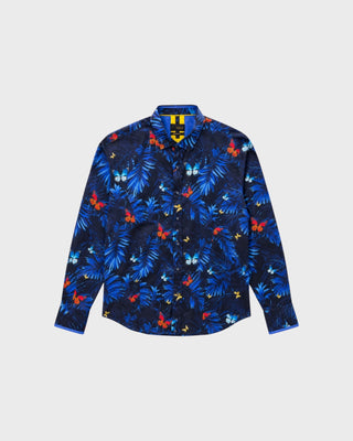 EX L /S SHIRT - M-20880 NAVY