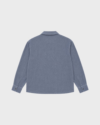 OVERSHIRT - LINEN NAVY