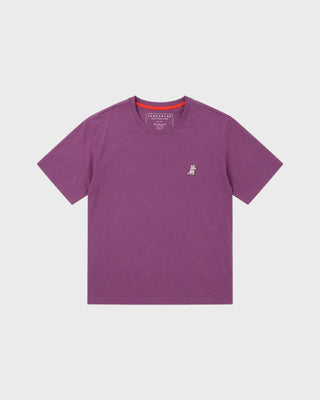 KIDS CREW NECK CLASSIC - PLUM A211