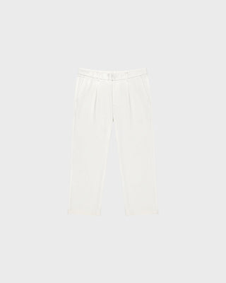 MONACO SLIM TROUSER - WHITE