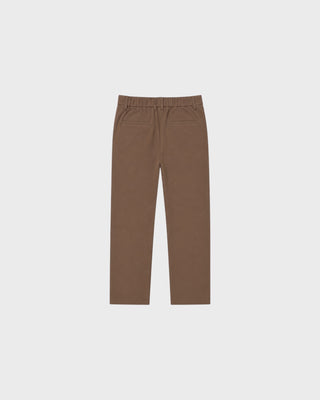 MONACO SLIM TROUSER - D.BROWN