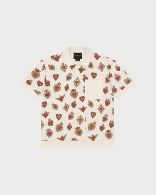 MEXICAN HEARTS JERSEY POLO - CLASSIC RAW