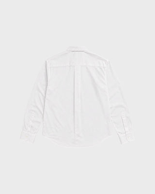 BUTTON SHIRT - HEART PATCH 105 SNOW WHITE