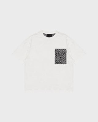 IN T-SHIRT GRAPHIC - POCKET MONOGRAM SNOW WHITE