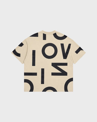 IN T-SHIRT - BIG LETTERS COMFORT 106 CLASSIC RAW