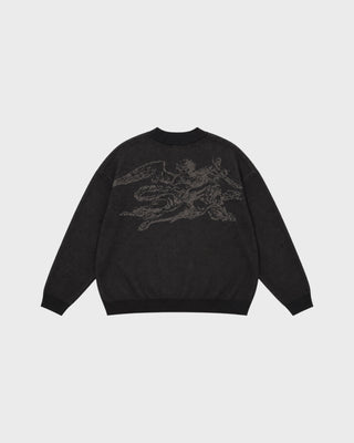 UG BASIC CHERUB CARDIGAN - BLACK