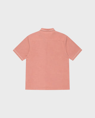INIMIGO PIPPING ROCKS S/S BUTTON SHIRT - MELLOW ROSE
