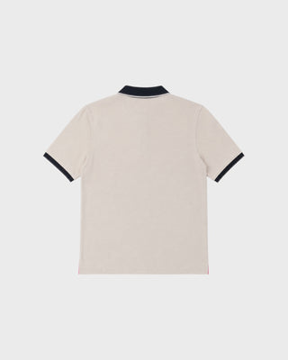 KENT PIQUE POLO - OYSTER