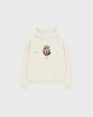 GENESIS PT1 HOODIE - PEACE ANGEL WHITE