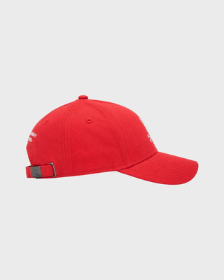 PB BASEBALL CAP - KINGWOOD EMBROIDERED CHILLI RED