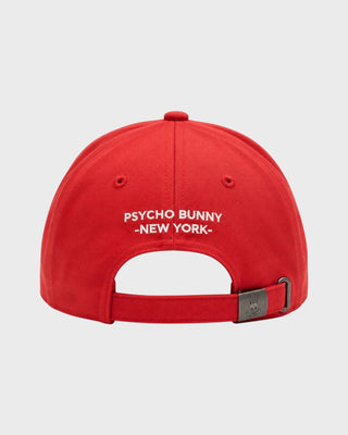 PB BASEBALL CAP - KINGWOOD EMBROIDERED CHILLI RED