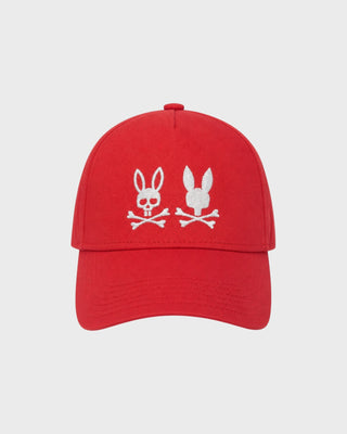 PB BASEBALL CAP - KINGWOOD EMBROIDERED CHILLI RED