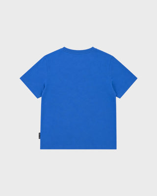 KIDS CREW NECK JERSEY - BALEINE BLUE A11