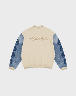 Jacket Stine Bomber - Beige/Khaki