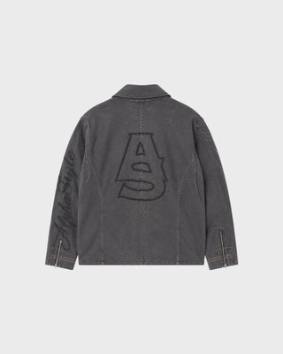 ARCHER KNIT BLAZER - DARK GREY