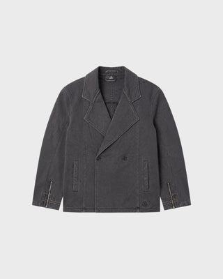 ARCHER KNIT BLAZER - DARK GREY