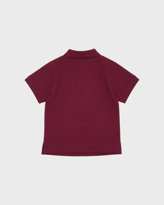 KIDS CLASSIC POLO - CRIMSON